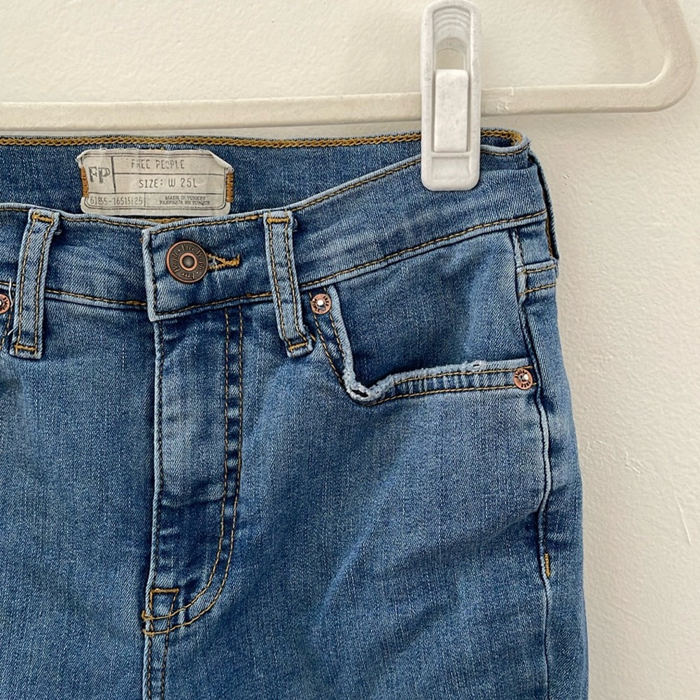 Free people high waist jeans